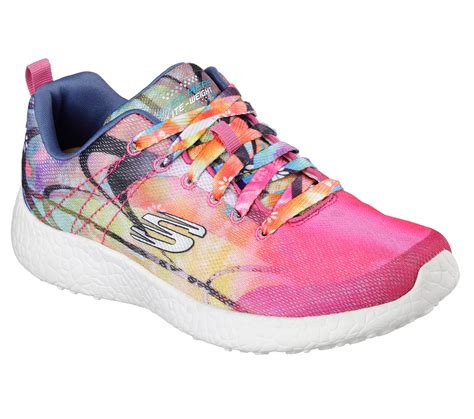 colorful skechers for women.